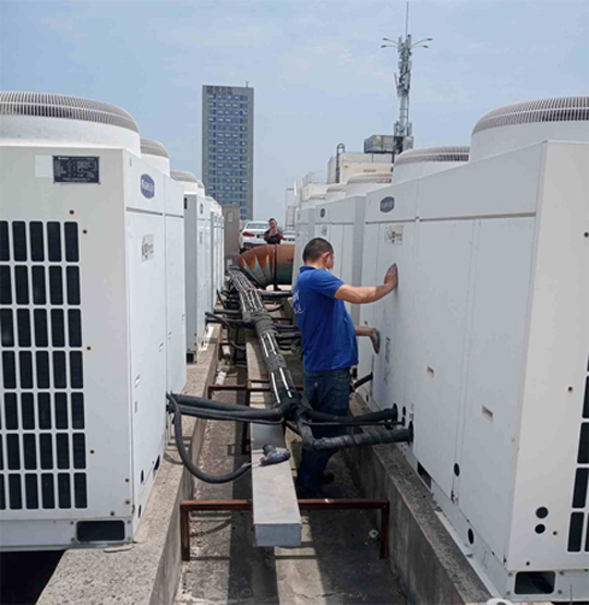 襄垣中央空调制热和不制冷系统维修方法